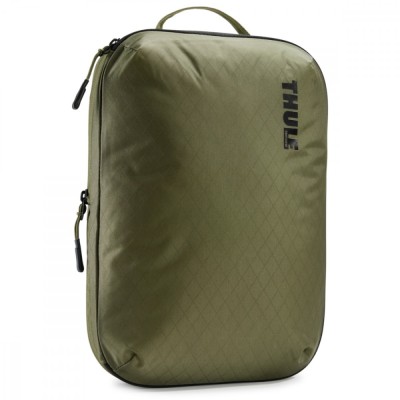 Saculet de depozitare Thule Compression Packing Cube mediu, kaki foto
