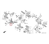 MBS Suport scarita fata DX Honda CBR600 F 1999-203, argintiu, #3, Cod Produs: 50600MBW000ZAHO