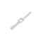 Bratara din silicon pentru Apple Watch 38mm-Culoare Alb