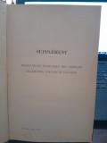 Supplement. Traductions francaises des articles allemands, anglais et italiens vol.VIII