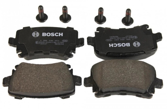 Set Placute Frana Spate Bosch Volkswagen Golf 6 2008-2013 0 986 494 053