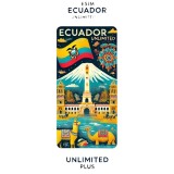 eSIM Ecuador, Unlimited Plus, 30 Days