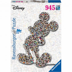 Puzzle Contur Mickey Mouse, 937 Piese