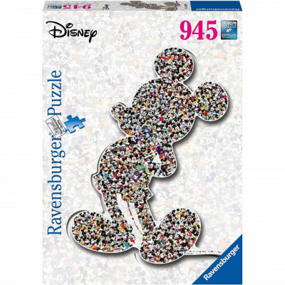 Puzzle Contur Mickey Mouse, 937 Piese foto