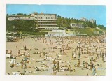RF209 - Carte Postala - Eforie Nord, Plaja, circulata 1985