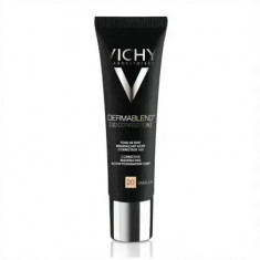 Vichy DermaBlend Fond de ten corector cu acoperire 16 ore, Nuanța 20 Vanilla, 30 ml