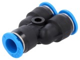 Racord Y Push-In 0,95-6bar PBT QSM
