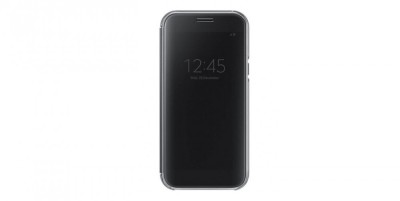 Husa Clear View Case, pentru Samsung Galaxy S20 Ultra, Negru foto