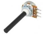 Potentiometru axial 4,7M&Omega; 0,4W linear