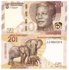 Africa de Sud 20 Rand 2023 P-149a UNC