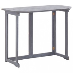 vidaXL Masă de balcon pliabilă, 90x50x74 cm, lemn masiv de acacia