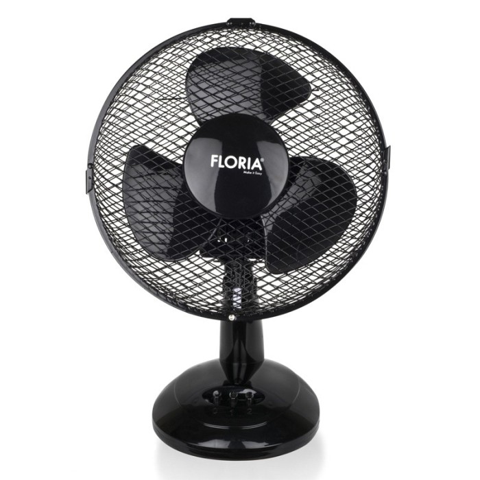Ventilator de birou Floria, 25 W, 2 trepte de viteza, functie oscilare