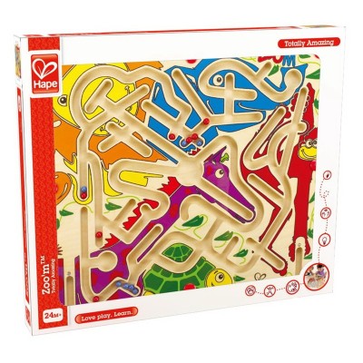 HAPE LABIRINT MAGNETIC ZOO&amp;amp;39M - DISTRACTIE LA DUBLU foto