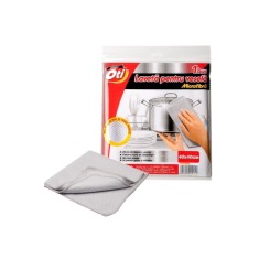 Laveta microfibra pentru vesela 40x40cm, fara scame, reutilizabila