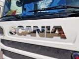 Ormanet Cromat Sigla SCANIA R2 Inox Autoadeziv Tuning Exterior Grila Accesorii Scania 59.7cm