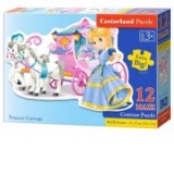 Puzzle 12 piese Maxi Trasura Printesei 120017