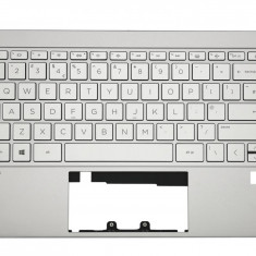 Carcasa superioara cu tastatura palmrest Laptop, HP, Pavilion 13-BB, M14303-001, cu iluminare, layout US