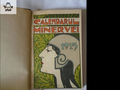 Calendarul Minervei 1915 foto