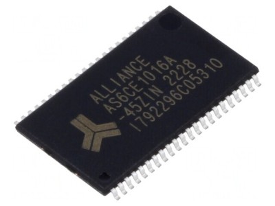 Memorie SRAM 1Mb 64kx16bit 2,7-3,6V 45ns TSOP44 foto