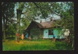 CPIB 21394 - CARTE POSTALA - FALTICENI. CASA IN CARE A LOCUIT M. SADOVEANU