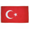 MFH Drapelul / Steagul &quot;Turkey&quot; Turcia Turciei 90X150cm 35104E