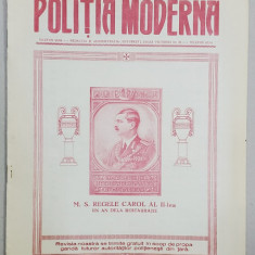 POLITIA MODERNA , REVISTA LUNARA DE SPECIALITATE , LITERATURA SI STIINTA , ANUL VI , NR. 63- 64 , MAI - IUNIE , 1931