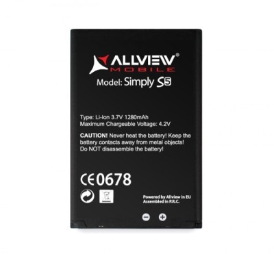 Acumulator Original ALLVIEW SIMPLY S5 (1280 mAh) foto