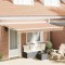 vidaXL Cortina Retractabilă Dungă Multicolor 400x200 cm țesătură 3329842