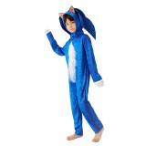 Costum Ariciul Sonic KidMania&reg; pentru copii 5-7 ani 110-120 cm