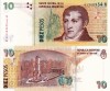 ARGENTINA 10 pesos ND (2014) P-354 UNC!!!