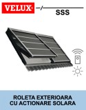 Cumpara ieftin Roleta exterioara economica Velux SSS - cu motor solar