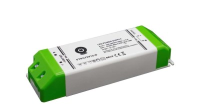 Sursă de alimentare POS FTPC75V24-D, driver LED POS 24V/3A CV, carcasă din plastic, DIMMING AC TRIAC/ELV foto