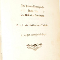 Carte veche religioasa - îngrijirea pastorală a orașelor mari 1911