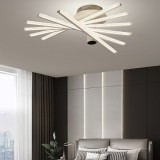 Lustra Led Cu Telecomanda, Finisaj Alb, 144W, 620X620X200 Mm, Lumina Reglabila 3300&ndash;6500K