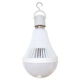Bec LED Hoff clasic E27 9W 450lm lumina rece 6000 K, cu acumulator