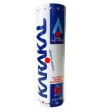 Cumpara ieftin Set 6 fluturasi Badminton KARAKAL, viteza medie, albi