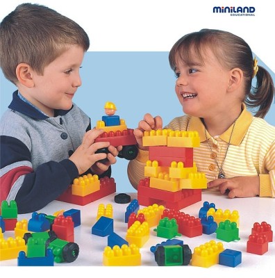 Joc de constructii Caramizi Miniland 300 buc foto