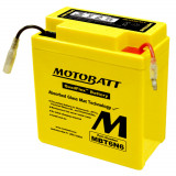 Baterie Moto, Voltaj: 6 V, Capacitate: 6 Ah, Lungime: 97 mm, Lățime: 56 mm, &Icirc;nălțime: 111 mm, Borna pozitivă in dreapta, Curent de pornire: 90 A