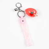 Breloc cu capsula lichida si capsuna