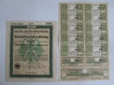 Germania 5000 Mark 1922 Berlin actiuni trezorerie