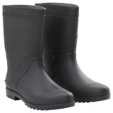 Cizme de ploaie, negru, PVC, marime 45
