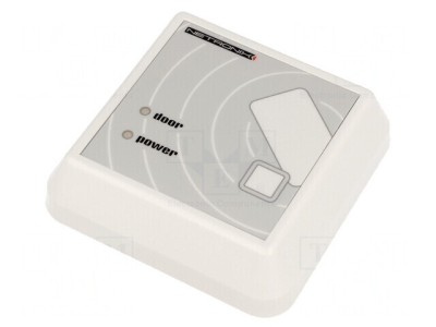 Cititor RFID 125kHz 1-wire cu Antenă Albă 82x82x22mm foto