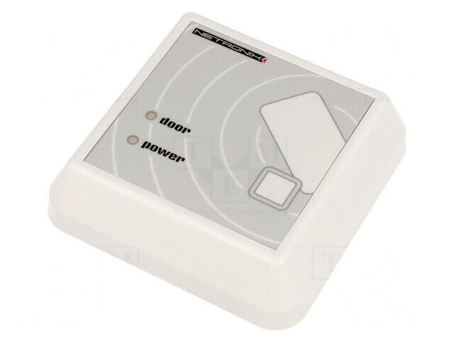 Cititor RFID 125kHz 1-wire cu Antenă Albă 82x82x22mm