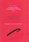 Kronst&auml;dter Beitr&auml;ge zur germanistischen Forschung, Band 20