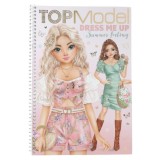 Carte cu stickere, Depesche, TopModel, Dress Me Up, Summer Feeling