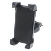 Suport Universal Bicicleta eMazing&reg; CH-01, 5.3-7 inch, Rotativ 360&deg;, Ghidon 22-35mm, Negru, Compatibil iPhone/Smartphone