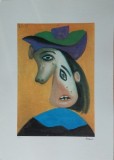 Pablo Picasso - Le Pleureuse (Femeia care plange), litografie originala