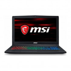 Laptop MSI GF62 8RF 15.6 inch FHD Intel Core i5-8300H 8GB DDR4 1TB HDD 128GB SSD nVidia GTX 1050 Ti 4GB Black foto