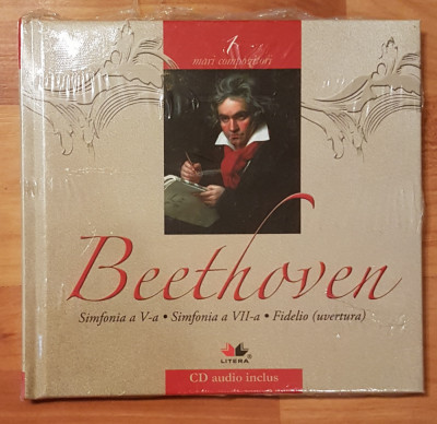 Ludwig van Beethoven CD + carte. Colectia Mari compozitori Vol. 1 foto
