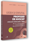 Legea și statutul profesiei de avocat. Martie 2023 - Paperback brosat - *** - Universul Juridic